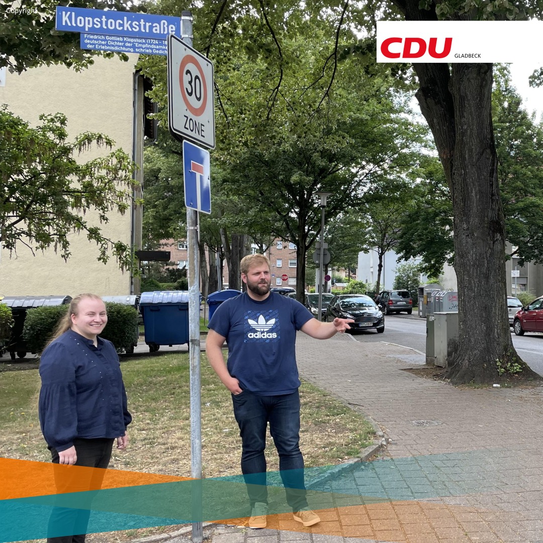 CDU Mitte Begutachtet Verkehrssituation an der Uhlandstraße und Umgebung