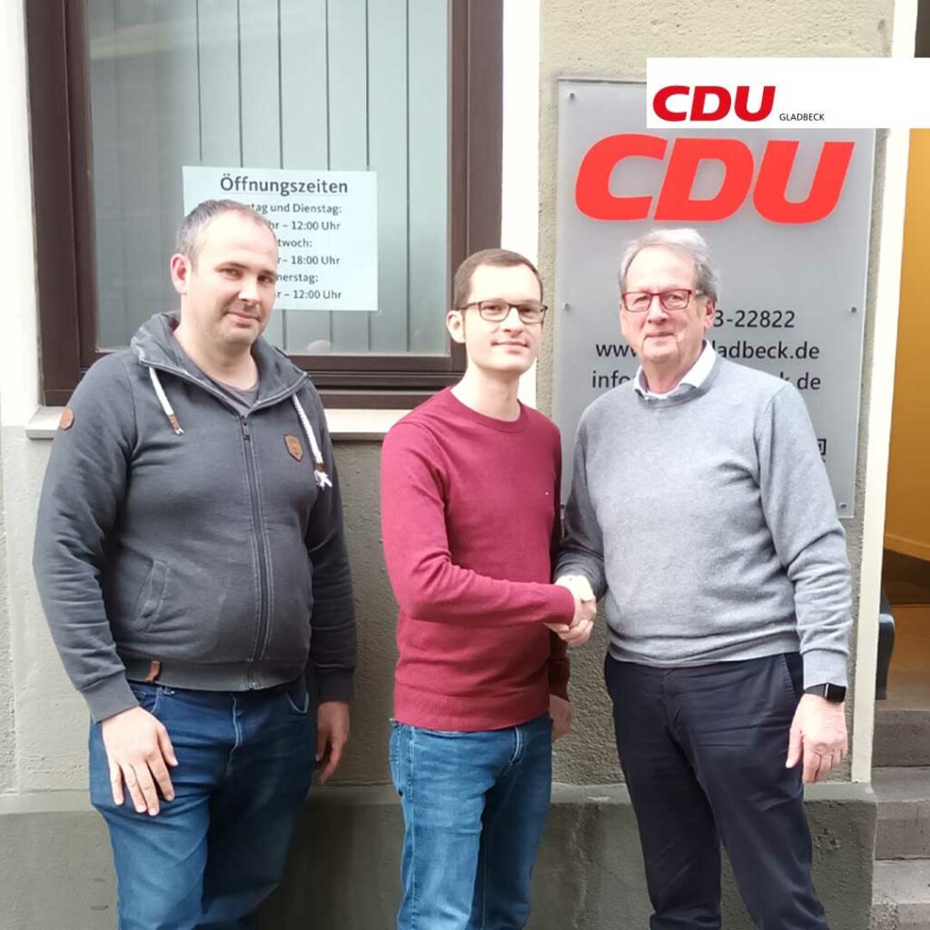 Gladbecker CDU-Ratsfraktion wählt turnusgemäß ihren Fraktionsvorstand