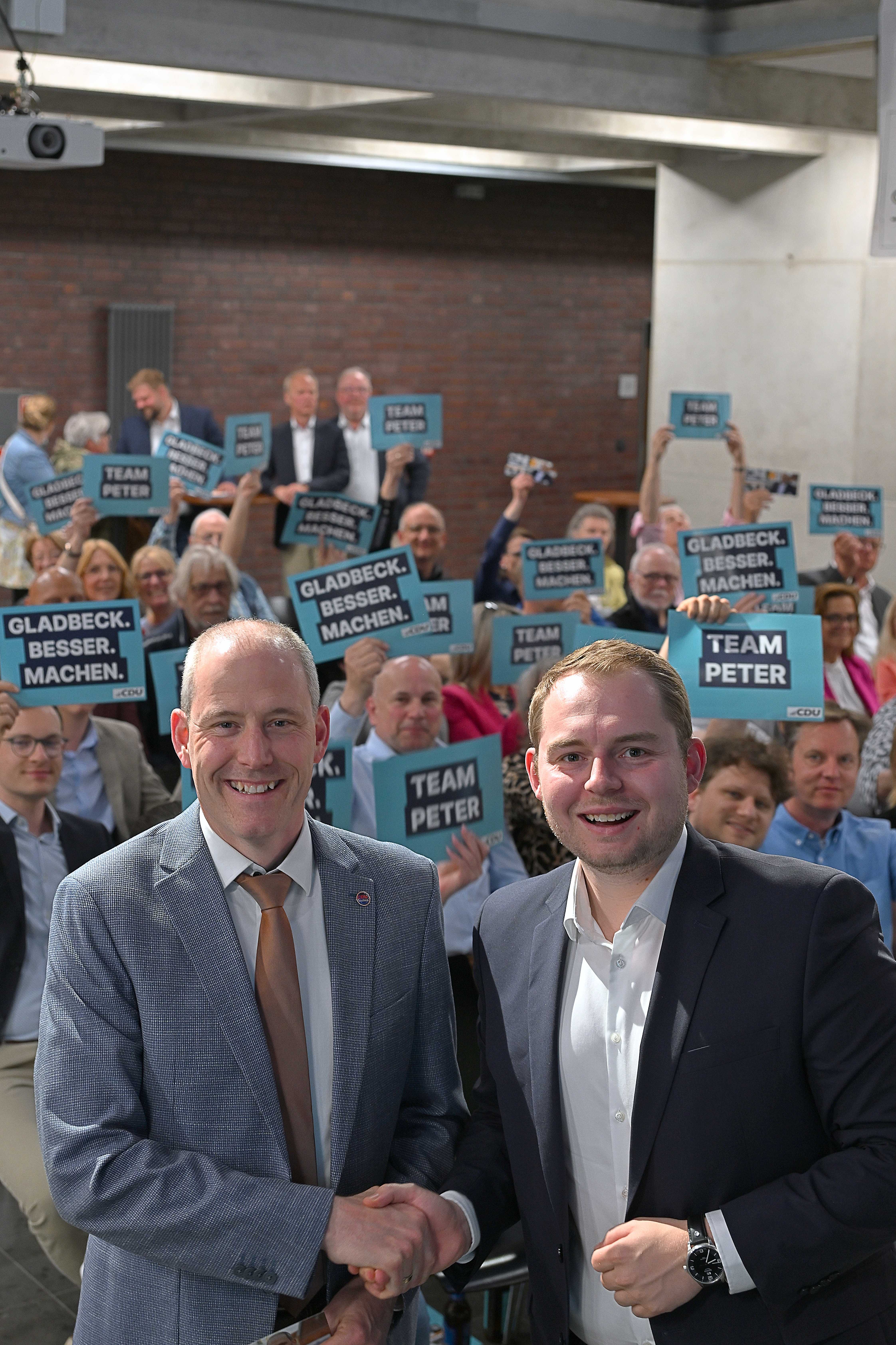 CDU Gladbeck nominiert Peter Rademacher zum Bürgermeisterkandidaten