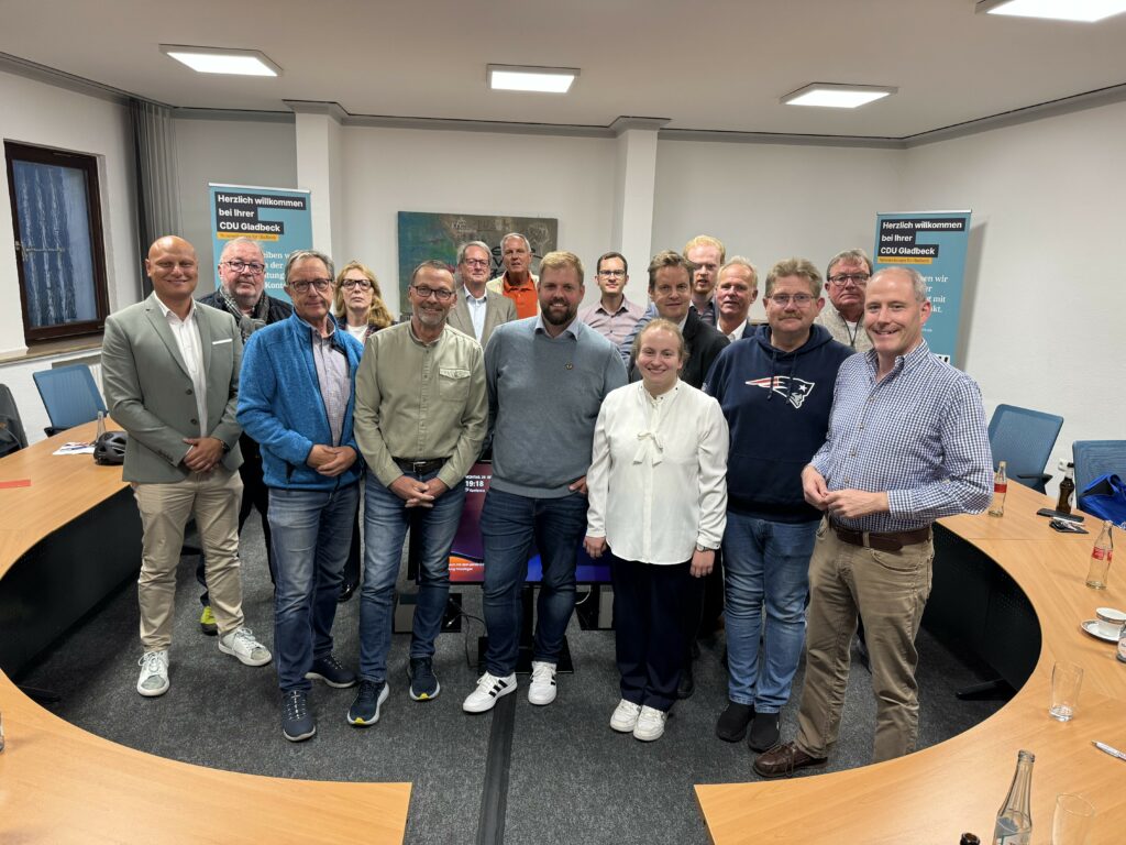 Jetzt geht’s los – Die neue CDU-Fraktion in Gladbeck startet durch!