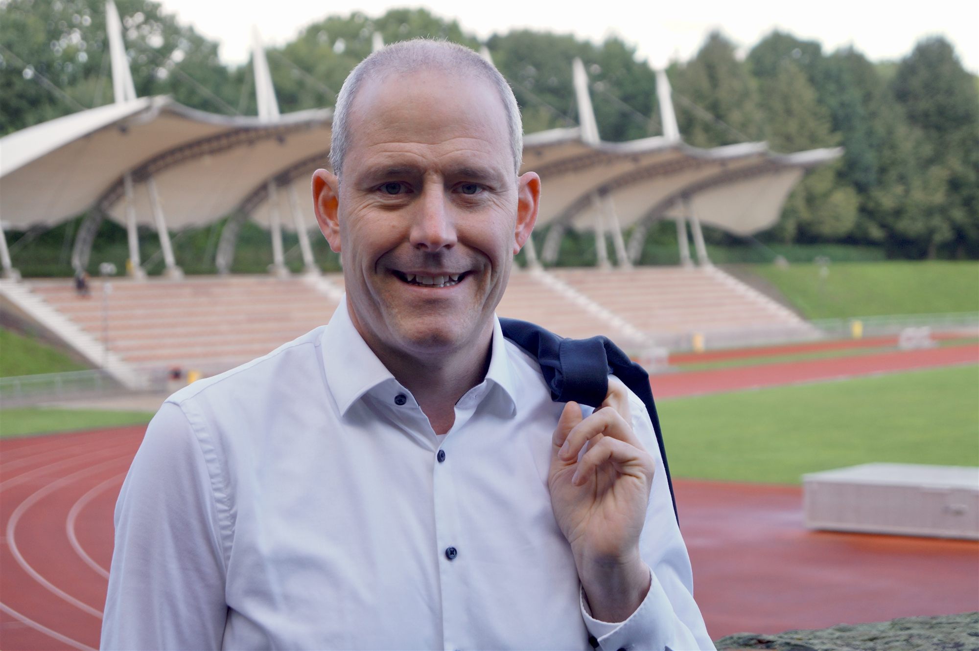 Peter Rademacher bei einer Veranstaltung in Gladbeck